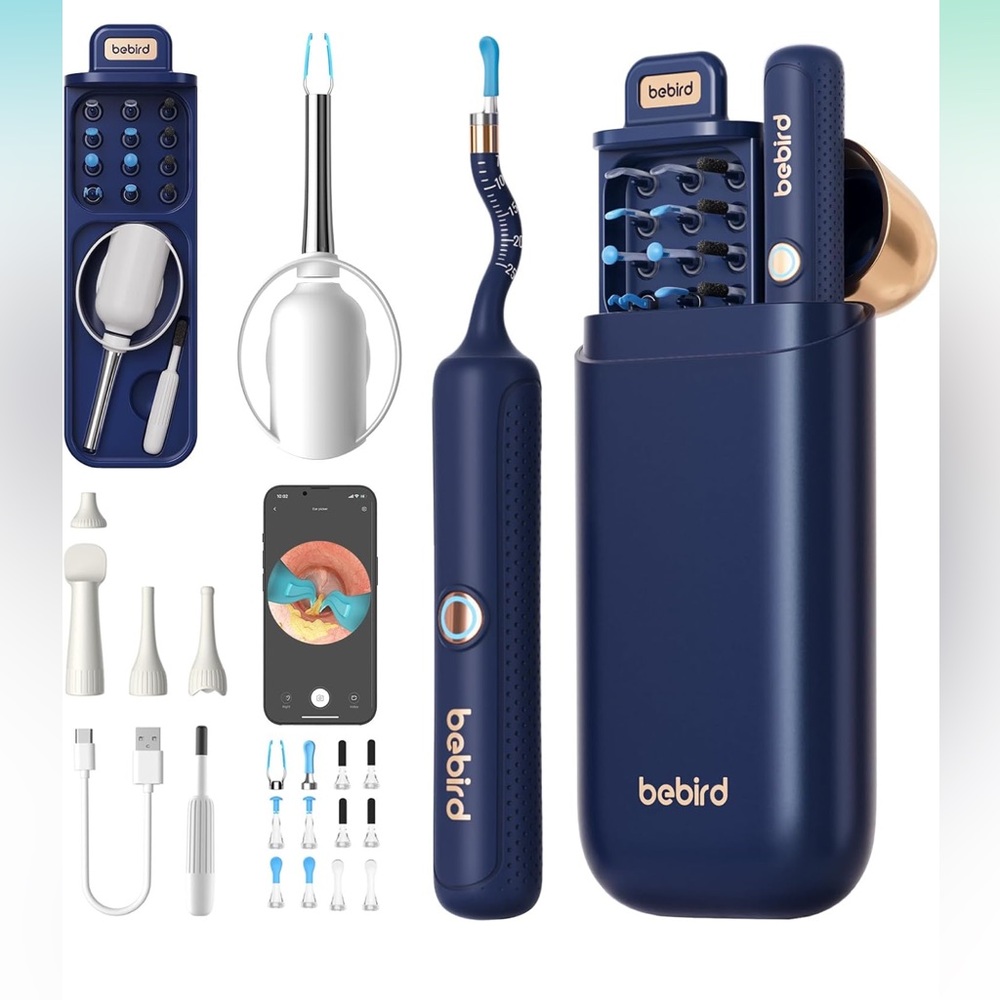 Blue Ear Cleaning Device with Accessories